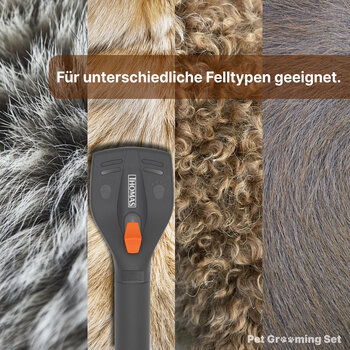 (Foto: THOMAS) Das Set kommt mit Tierhaaren aller Art zurecht.
