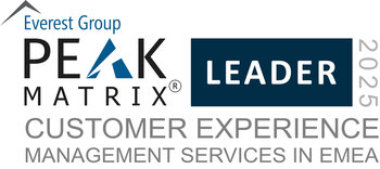 (Foto: Concentrix) Das Siegel der Everest Group